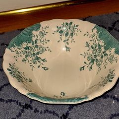 Vintage English Staffordshire Valencia J & G Meakin Chintzy Bowl