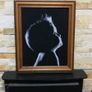 Finished cross stitch picture, embroidered paintin Image 2