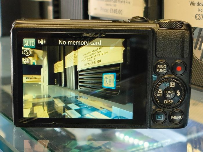 Canon PowerShot S120 Digital Camera w/ 12.1 MP 1/1.7 Inch Sensor & Wi-Fi Enabled Black/ Used
