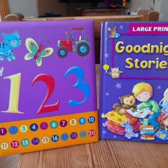 Young child two hardback book bundle