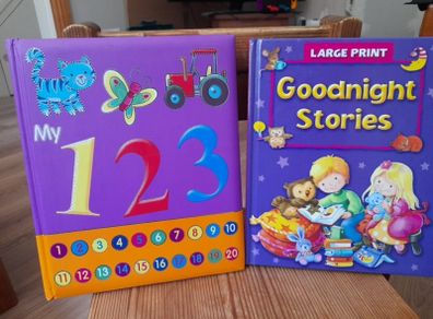 Young child two hardback book bundle