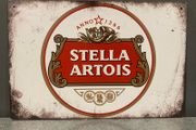Stella Artois Tin Metal Sign