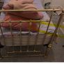 Single Bed Frame Classic Brass Image 3