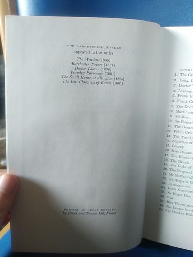 Folio Society, Trollope - Doctor Thorne
