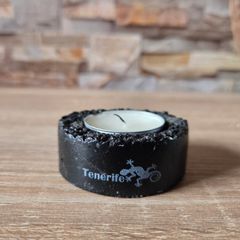 Tea light candle holder from Tenerife