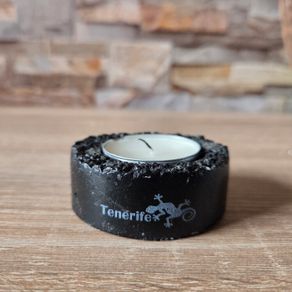 Tea light candle holder from Tenerife