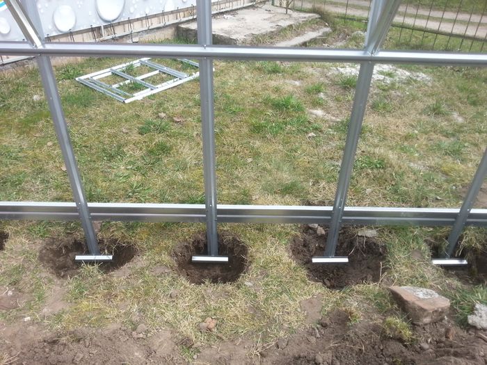 Greenhouse with polycarbonate sheeting "ARC 2"