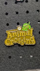 Animal crossing enamel pin