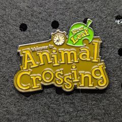Animal crossing enamel pin