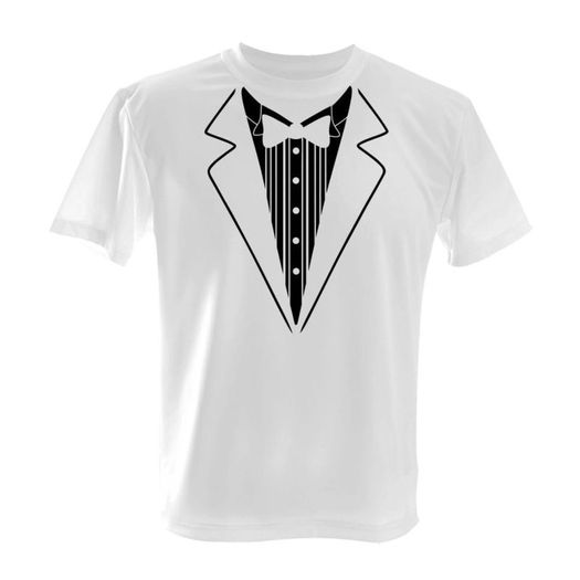 Tuxedo Suit Bow Tie Fancy Dress Stag Party Night T Shirt Tee Top Shirt Great Gift Present