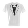 Tuxedo Suit Bow Tie Fancy Dress Stag Party Night T Shirt Tee Top Shirt Great Gift Present Image 5