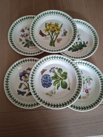 Six Large Side Plates -  Portmeirion