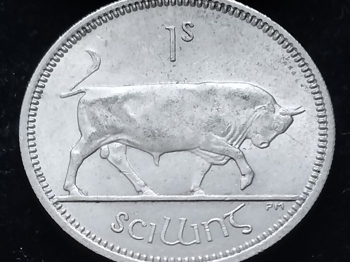 #741 - Ireland - 1964 - Shilling - EF - KM.14a