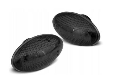 SMOKED Side Light Repeater Indicators Mini One Cooper Cabrio R50 R52 R53