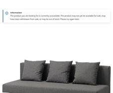 Double IKEA sofa bed