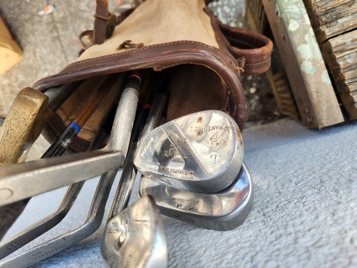 vintage hand forged golf clubs