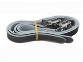 Leather Pedal Straps (Pair) - Black