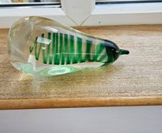 Pear Glass Paperweight