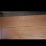 Two tone oak and painted coffee table with two drawers Image 5
