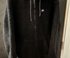 Vans black fleece-lined jacket