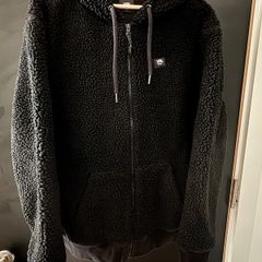 Vans black fleece-lined jacket
