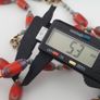 Antique Venetian Style Trade Glass & Stripe Skyblue Glass Beads Necklace Image 4