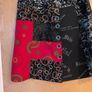 Desigual Black Patterned Skirt .  S. 18-20. Image 2