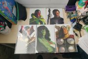 5 x Alex Ross Timeless virgin variants