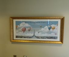 Hot air balloon picture 137cm x 87