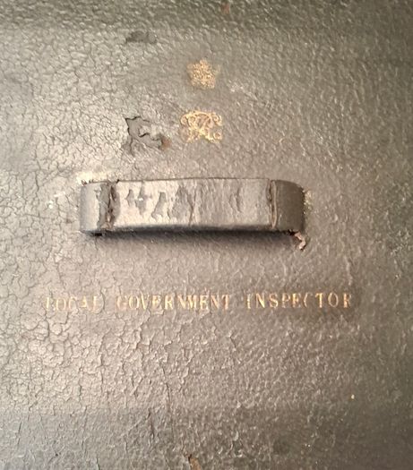 Genuine Crown Stamped dispatch box