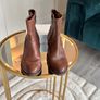 Caprice Brown Leather Ankle Boots Comfort H-Fit Size UK 3.5 / EU 36 Image 7