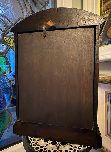 Vintage Mahogany Mantle Clock