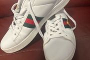 White Gucci inspired trainers size UK5 EU39 Perfect condition Postage included