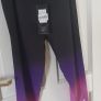 Hype Leggings NEW Black with purple tie dye Age 16 years Image 2