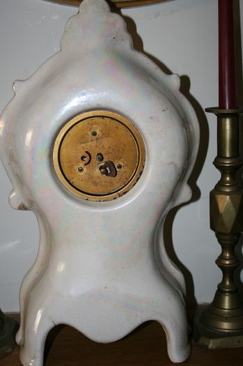 Vintage Mercedes Porcelain Clock Made In Germany