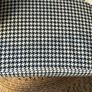 Strandmon IKEA armchair and footstool houndstooth Image 6