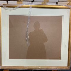picture frame gold and glazed