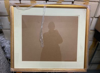 picture frame gold and glazed