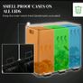 triple steel bin Image 4