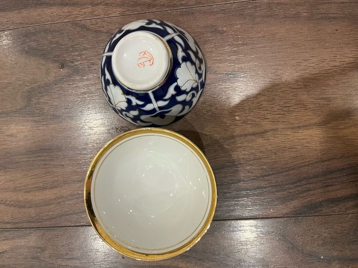 Vintage Porcelain Tea Bowls