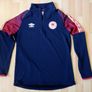 St. Patricks Athletic Umbro Training 1/3 Zip Top Size M Image 2