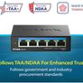 D-Link 5-Port 2.5G Multi Gigabit Unmanaged Gaming Network Switch (metal housing) Image 7