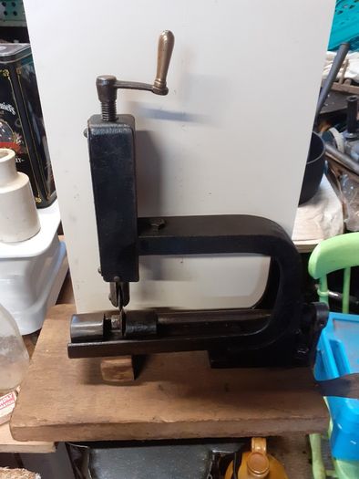 very  old  tile  cutter