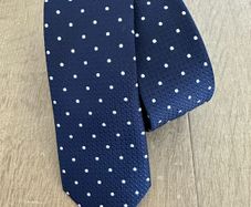 NEXT Navy Blue/White Tie