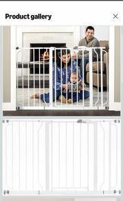 Wide baby gate