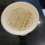 Wedgwood Etruria Moonstone Vase with original metal flower frog Image 5