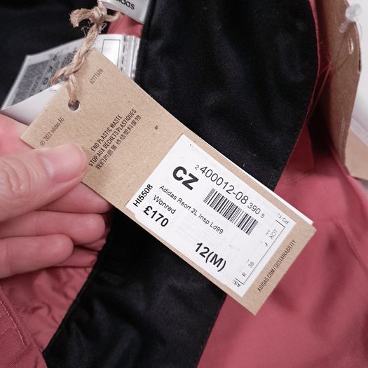 Adidas Pink Terrex Resort 2 Layers Primaloft Parley Ski Insulated Outdoor Trousers Pants 12UK/40EU