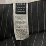 Black trousers with white strips Image 2