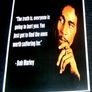 Bob Marley poster print with quote A3 size Image 2