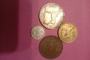 Rare 1928-1937 Irish Free State Coin Set.  First &amp; Last Years. Iconic Animals